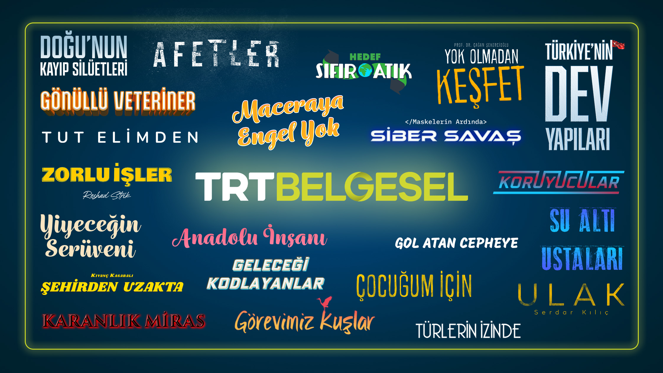 TRT Belgesel’de Yeni Yayın Dönemi Başlıyor