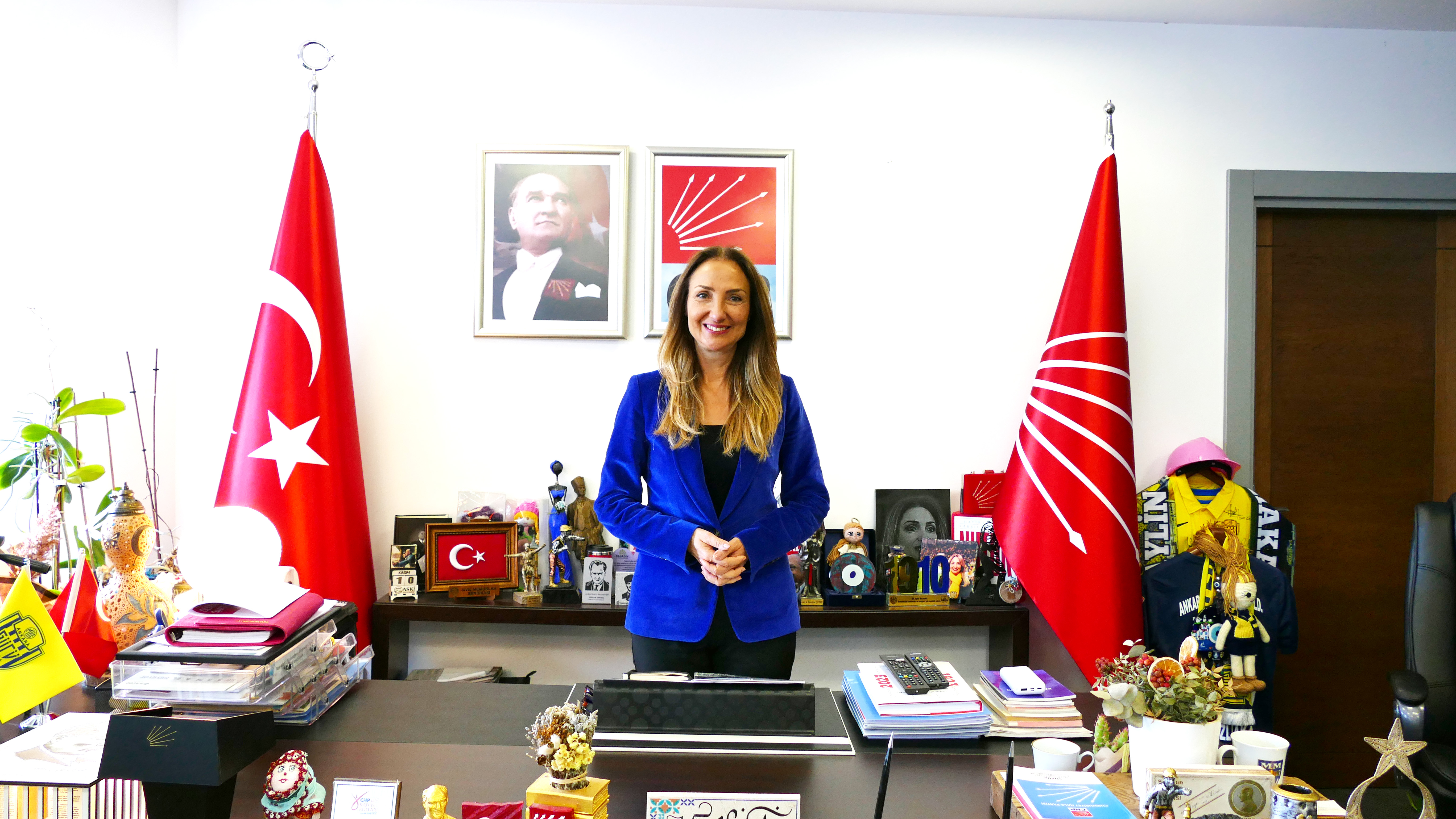 CHP Genel Başkan Yardımcısı, Kadın Kolları Genel Başkanı ve 26. Dönem Ankara Milletvekili Aylin Nazlıaka