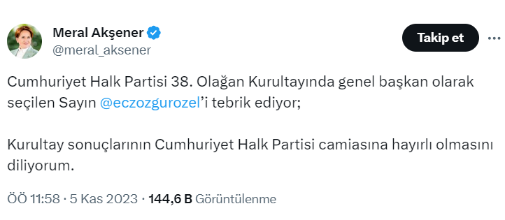 Meral akşener