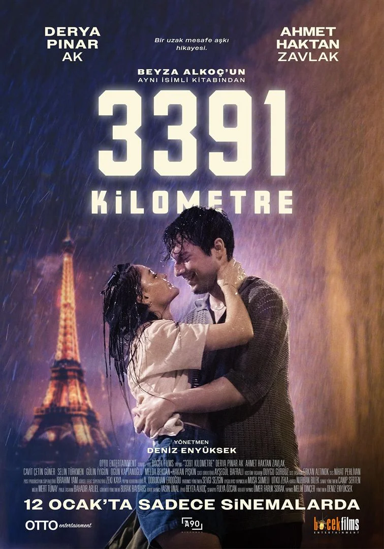 3391 Kilometre Afiş