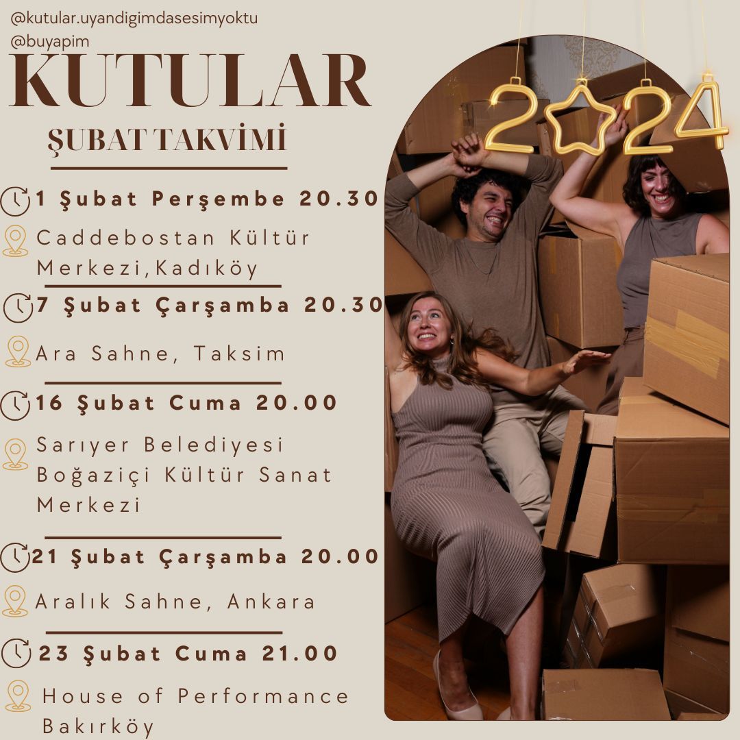 Kutular Şubat