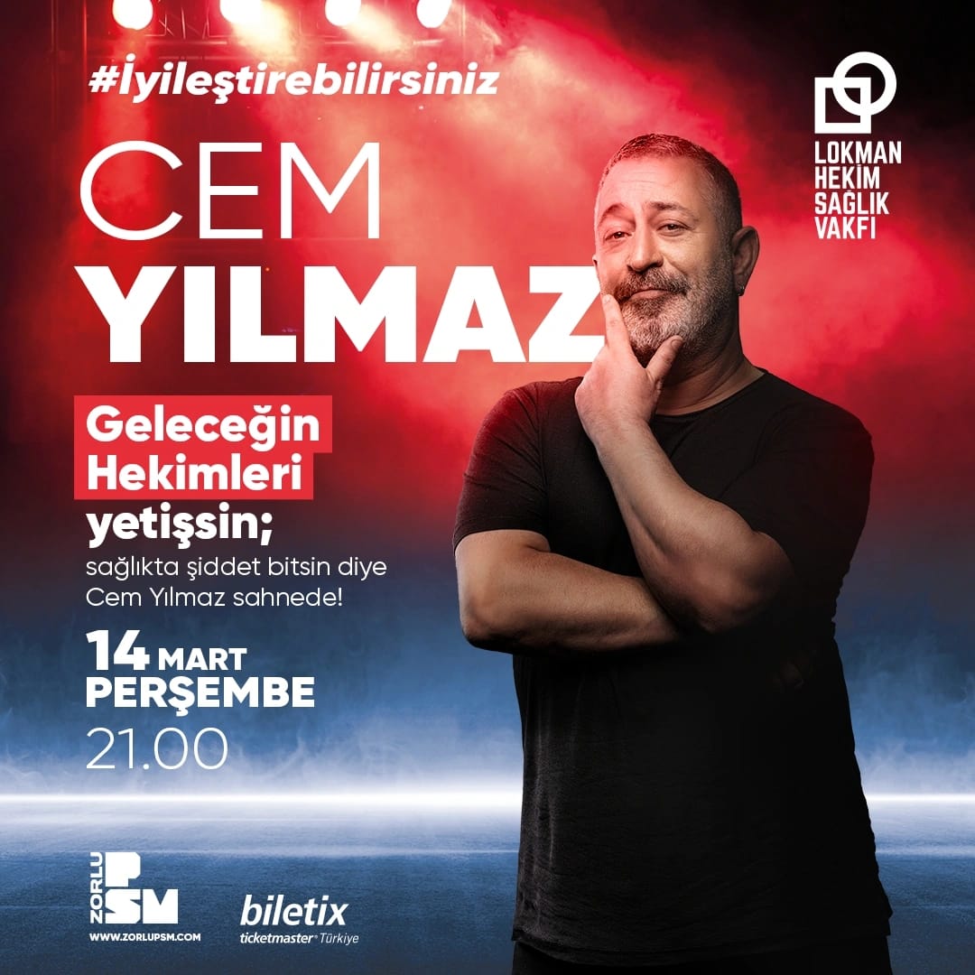 Cem Yılmaz “Geleceğin Hekimleri”