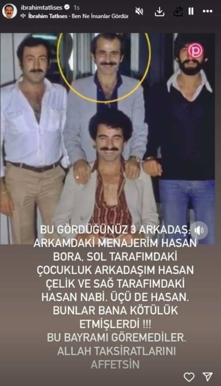 Ibrahim Tatlıses Paylaşım