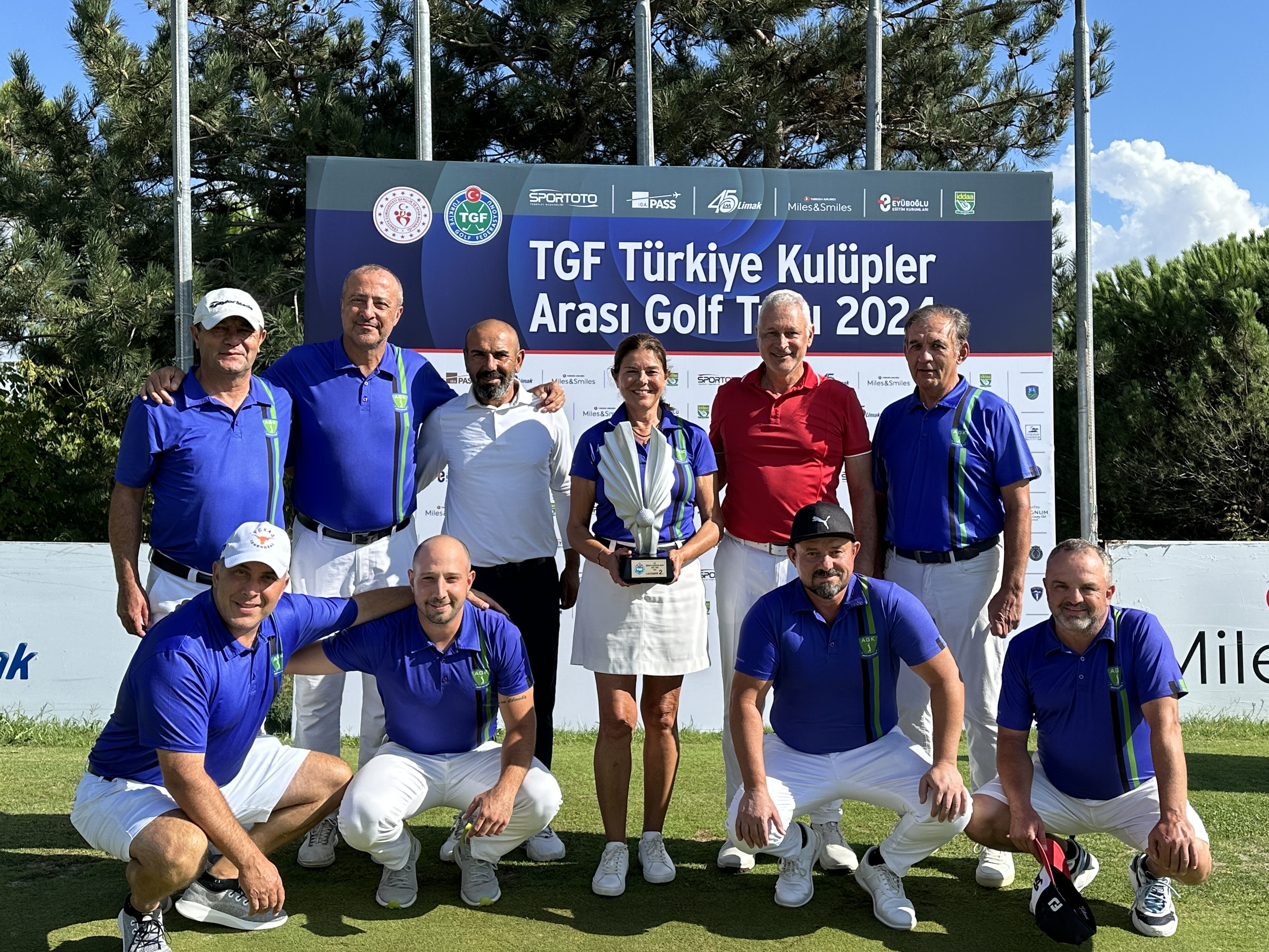 Ankara Golf Kulübü Takımı.