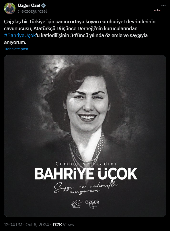 Bahriye Üçok