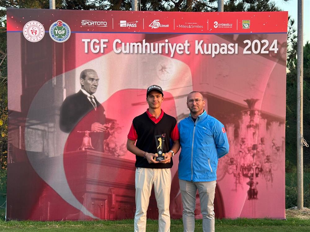 Can Marko Özdemir, 2024 Yılı Tgf Cumhuriyet Kupası Genç Erkekler Gross Şampiyonu..