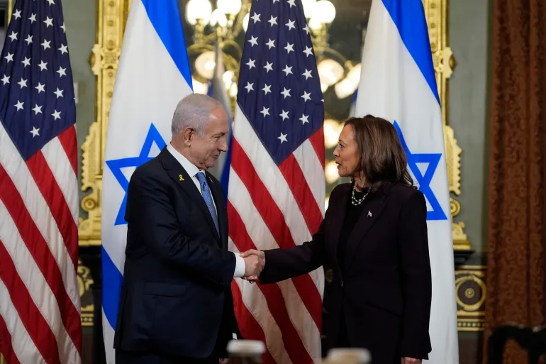 Kamala Harris Netanyahu