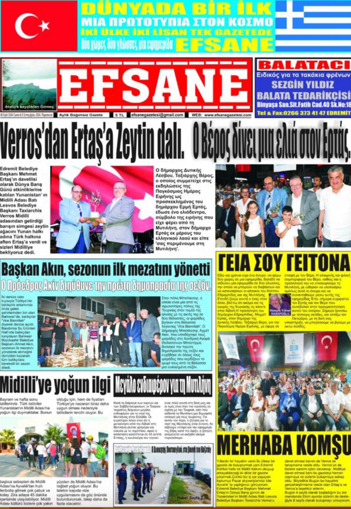 Efsane Gazetesi Iki Dil(2)