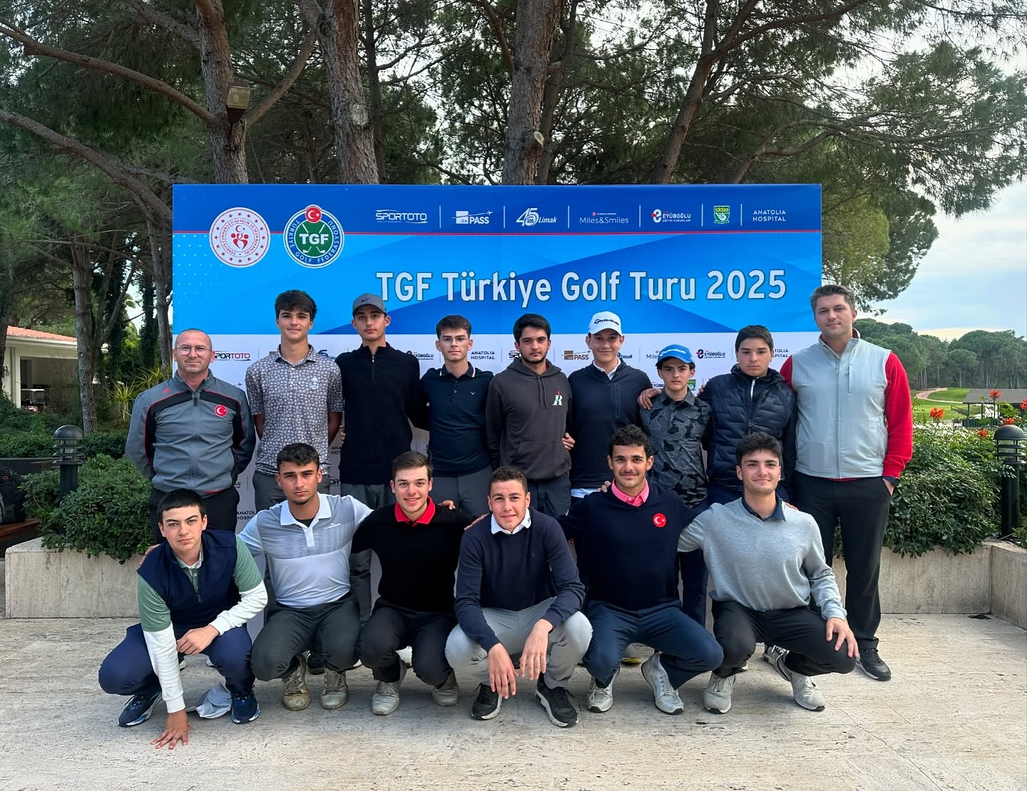 Erkeklerde Tgf 2025 Turkiye Golf Tur U’nda Mücadele Edecek Golfçüler.