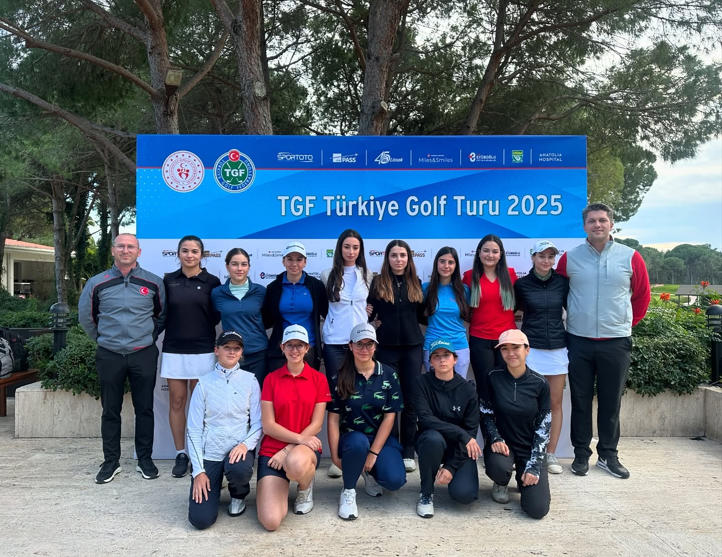 Kad?Nlarda Tgf 2025 Turkiye Golf Tur U’nda Mücadele Edecek Golfçüler.