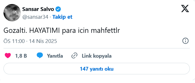 Sansar Salvo Tweet