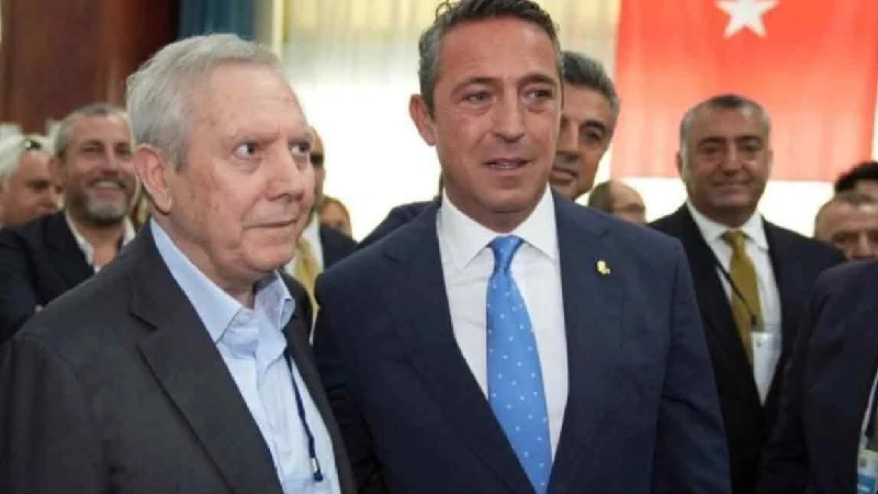 Ali Koç ve Şekip Mosturoğlu’ndan Aziz Yıldırım’a ziyaret