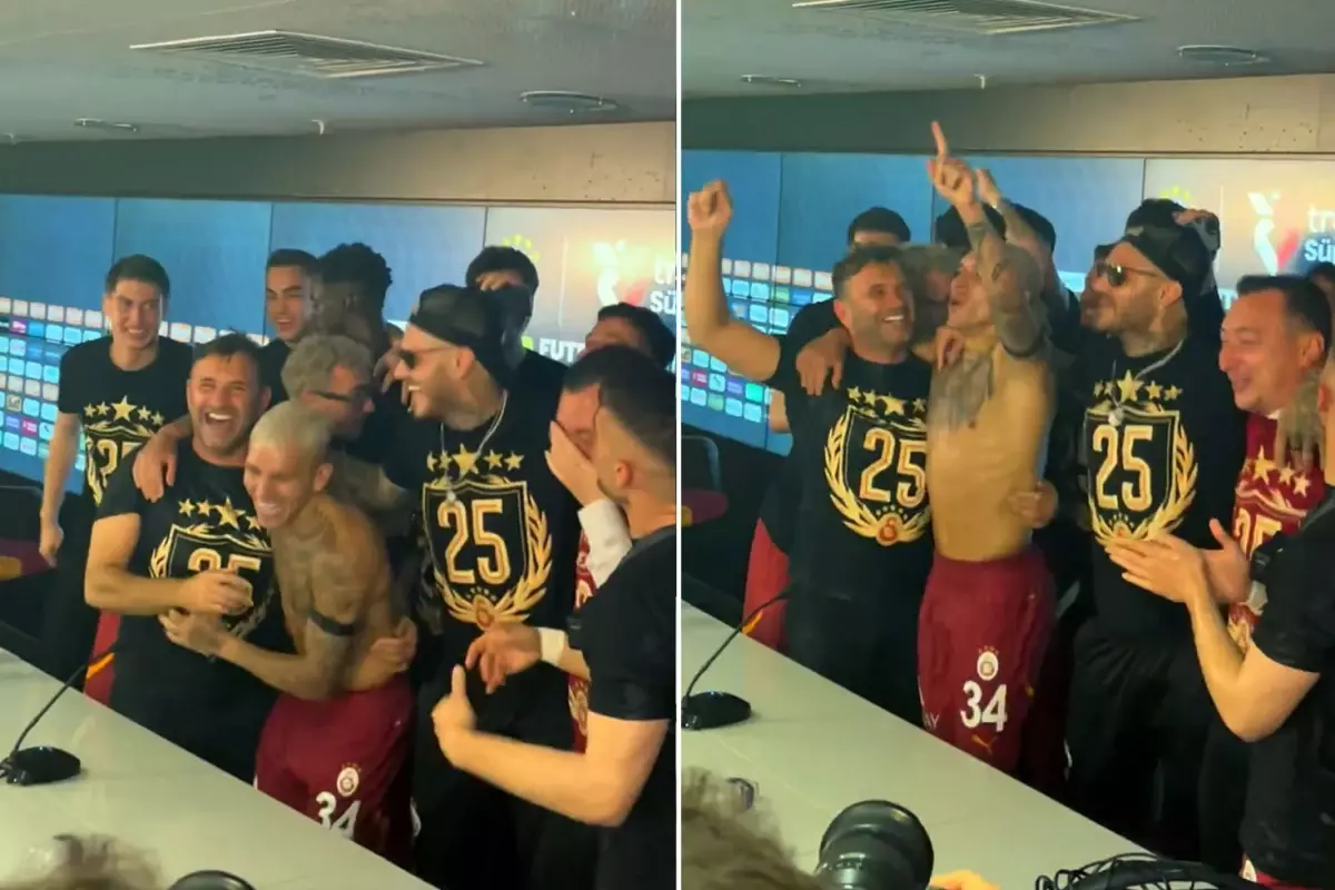Galatasaraylı Futbolculardan Okan Buruk'a Stifa Baskını