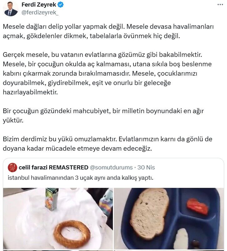 Ferdi Zeyrek Tweet1