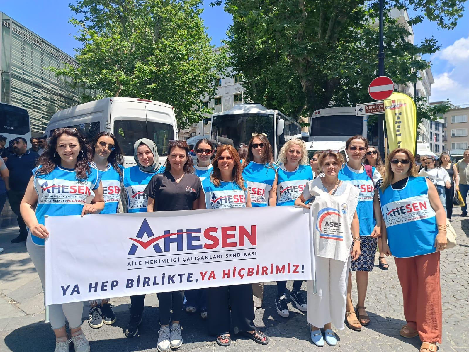 Aile Hekimligi Calisanlari Cimer Ile Seslerini Duyurmaya Calisiyor 2