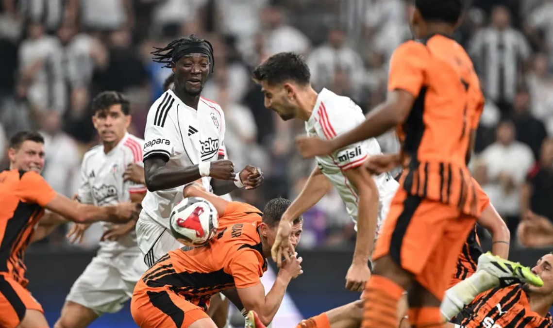 Shakhtar Donetsk maçında Beşiktaş'ta bir ilk yaşandı