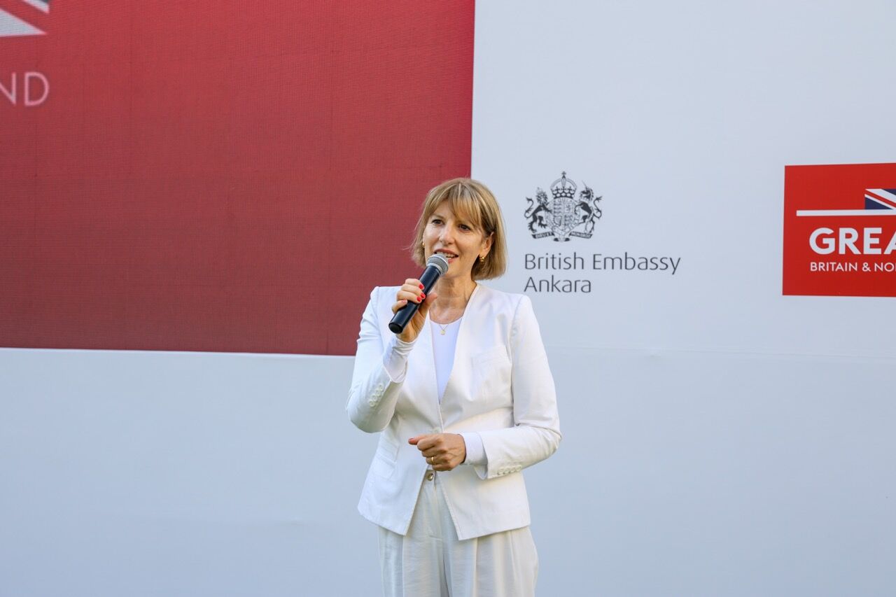 Büyük İngi̇ltere Büyükelçi̇li̇ği̇ Wimbledon Fi̇nal Karşilaşmasi Jill Morris