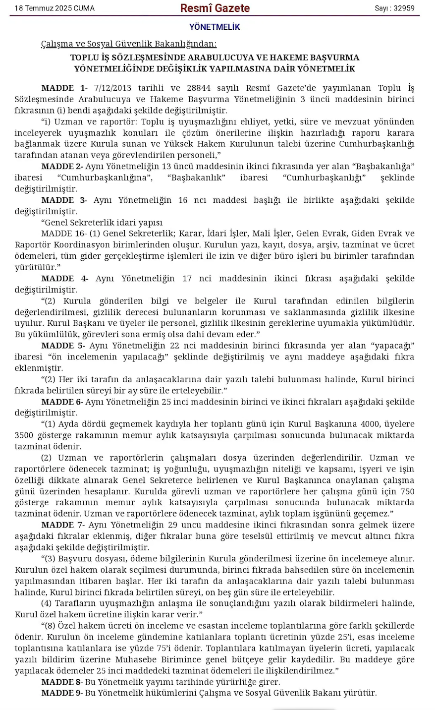 toplu iş sözleşmesi