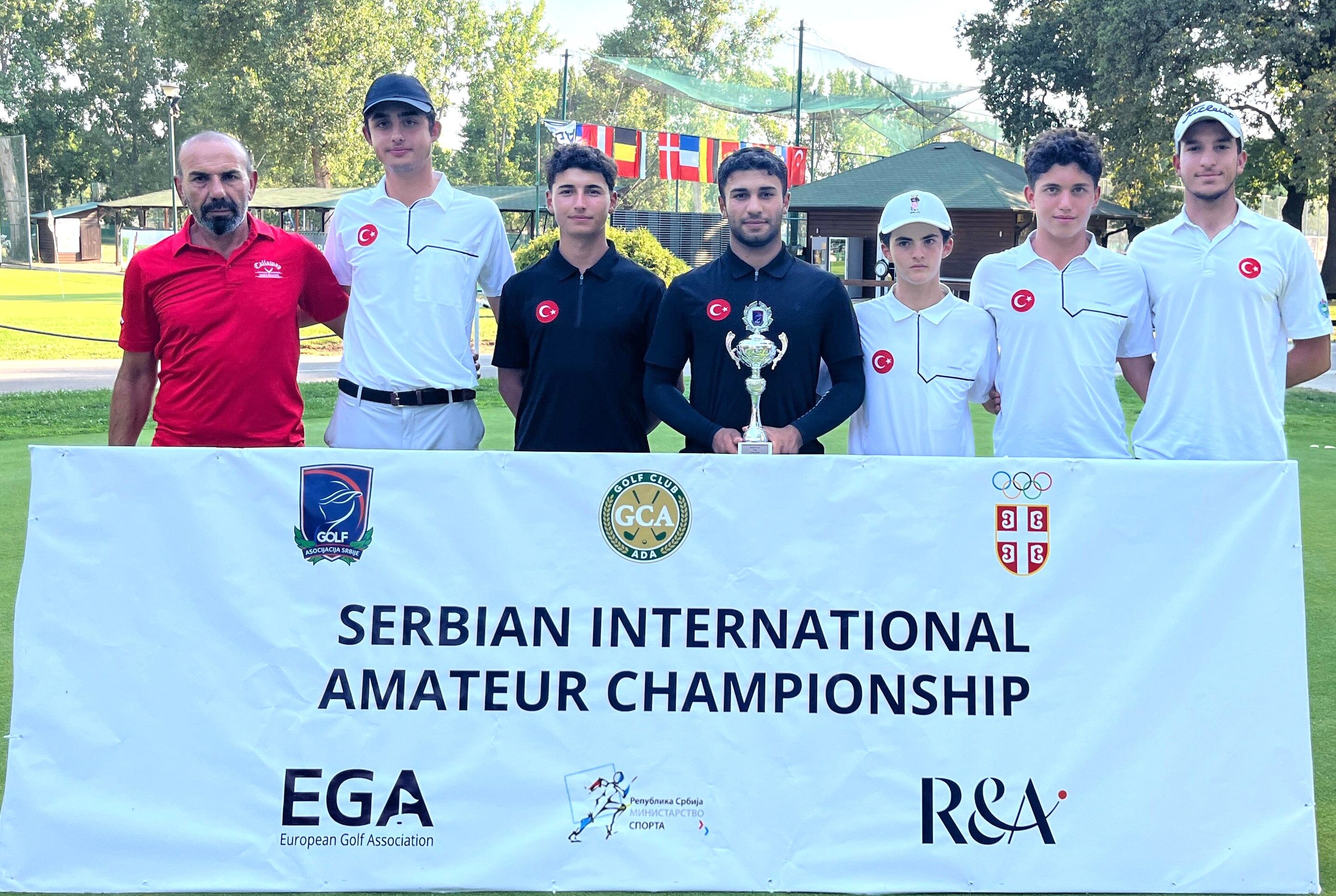 Serbian International Ladies & Mens Amateur Championshi P 2025'E Kat?Lan Turk Mill I Golf Erkekler Takımı.