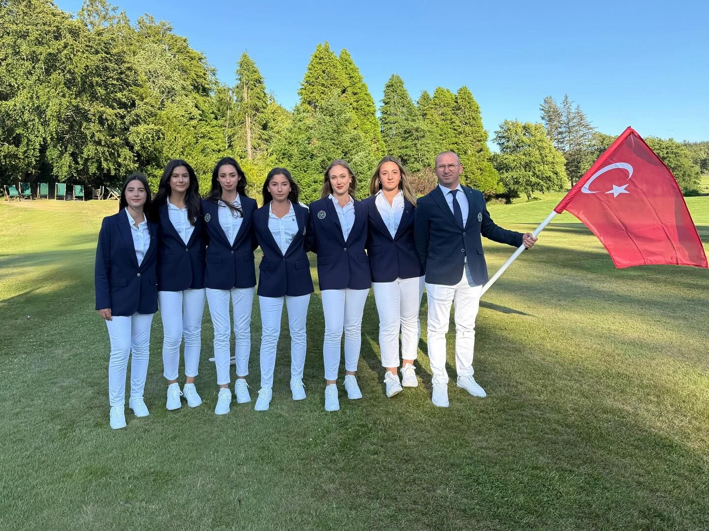 Türkiye Kadın Milli Golfçülerimiz, European Girls’ Team Championship 2025’Te.