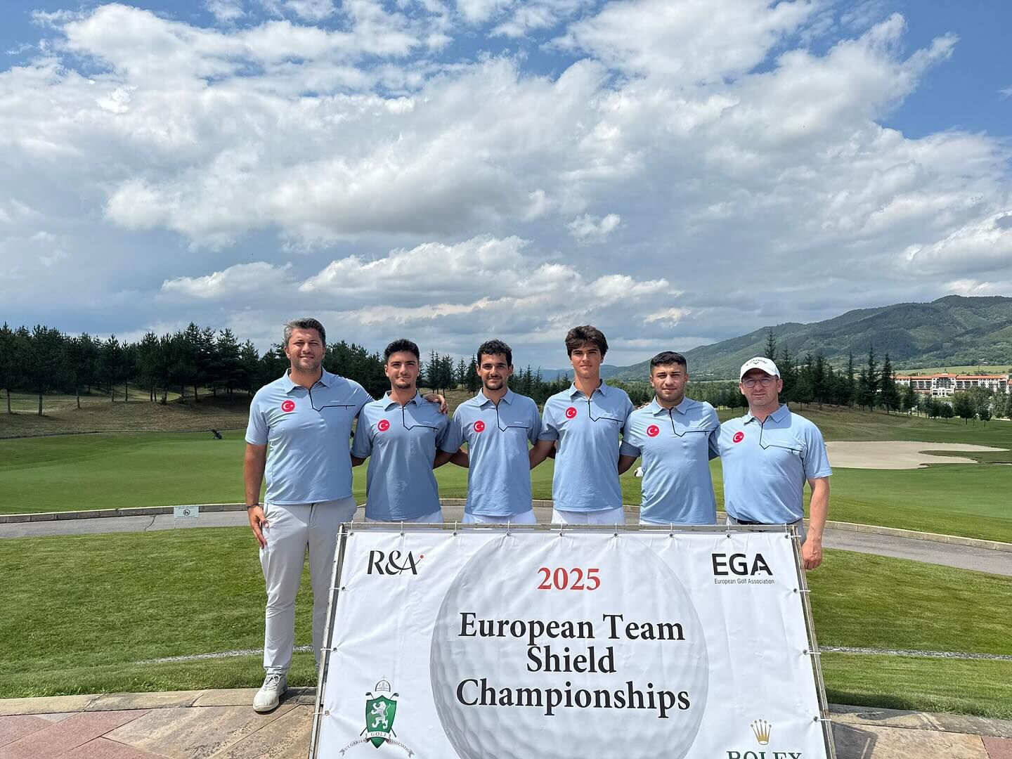 Bulgaristan Pravets Golf Kulübü’nde Sahaya Çıkan Erkek Golf Millilerimiz..