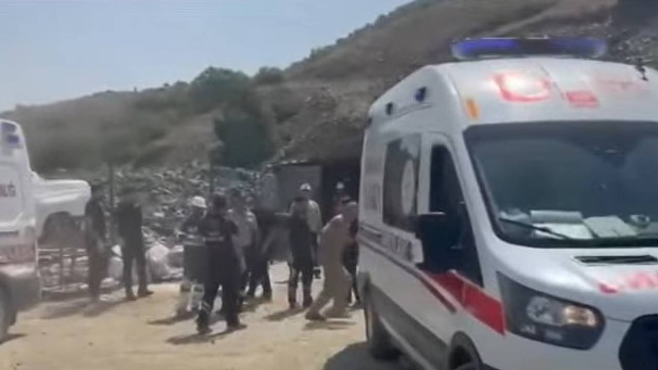 Elazığ'da maden ocağında göçük