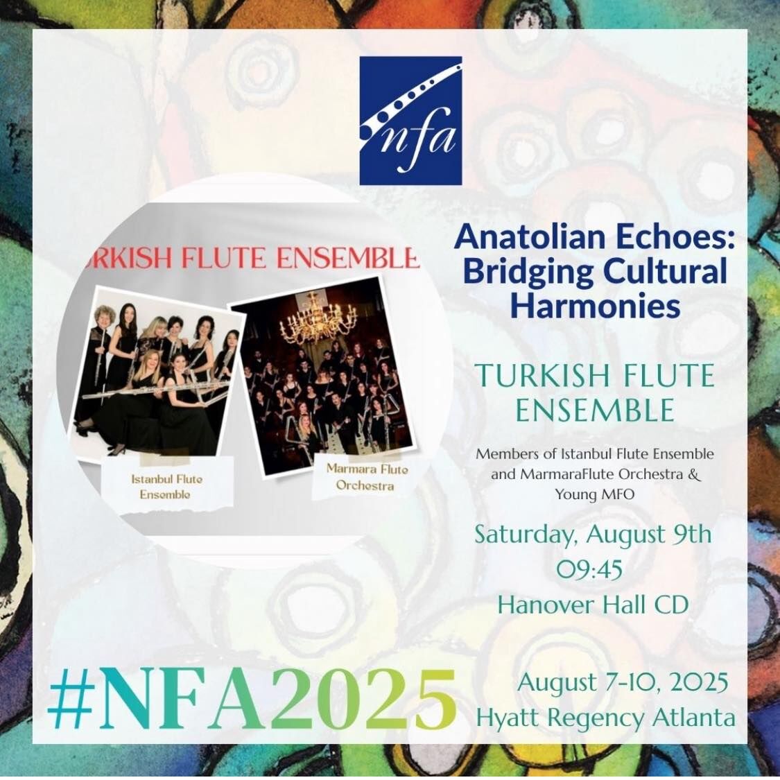Turkish Flute Ensemble Konser Afişi.