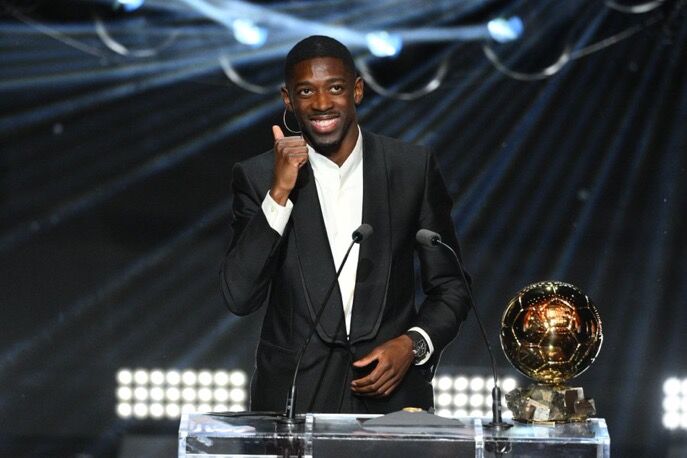 Ballon d’Or’un yeni sahibi Ousmane Dembele oldu
