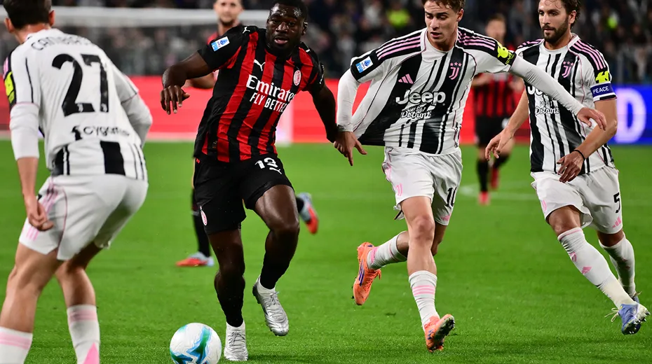 Kenan Yıldız'ın forma giydiği derbide Juventus Milan maçında gol çıktı