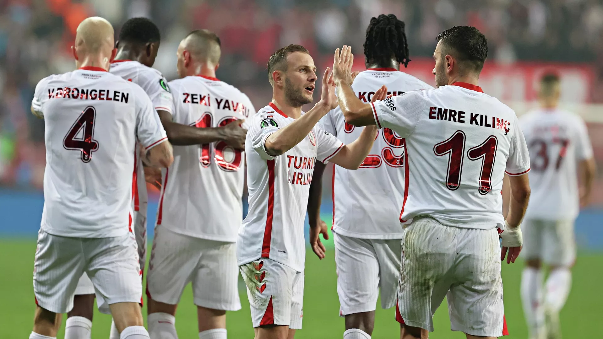 Hamrun maçı sonrası samsunspor Konferans Ligi'nde liderliğe geçti