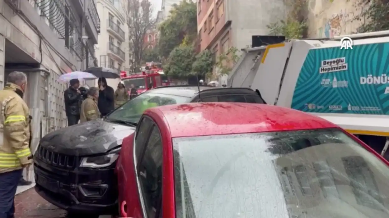 Beyoğlu Çöp Kamyonu Kazası (1)