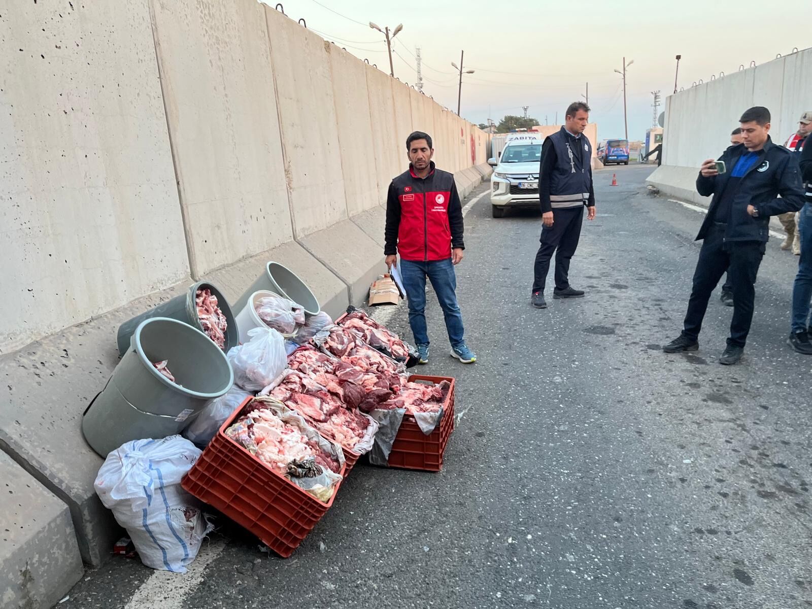 Şanlıurfa’da 1 ton bozuk et ele geçirildi-1
