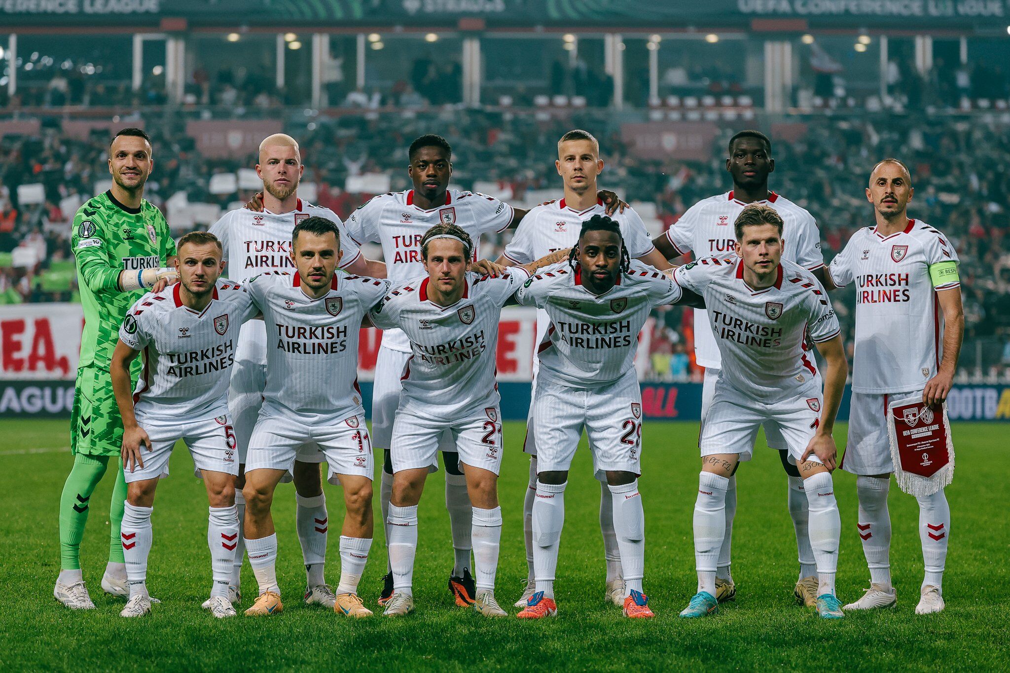 Samsunspor, evinde Hamrun Spartans’ı 3-0 mağlup etti