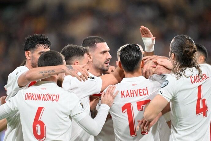 Türkiye, deplasmanda İspanya ile 2-2 berabere kaldı
