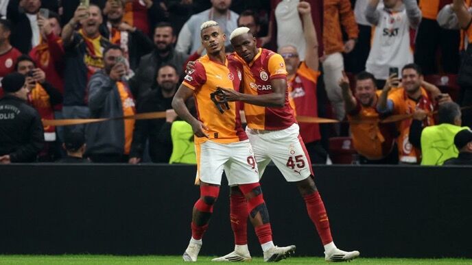 Galatasaray’da Osimhen ve Lemina, Union SG maçı öncesindeki son antrenmanda yer almadı