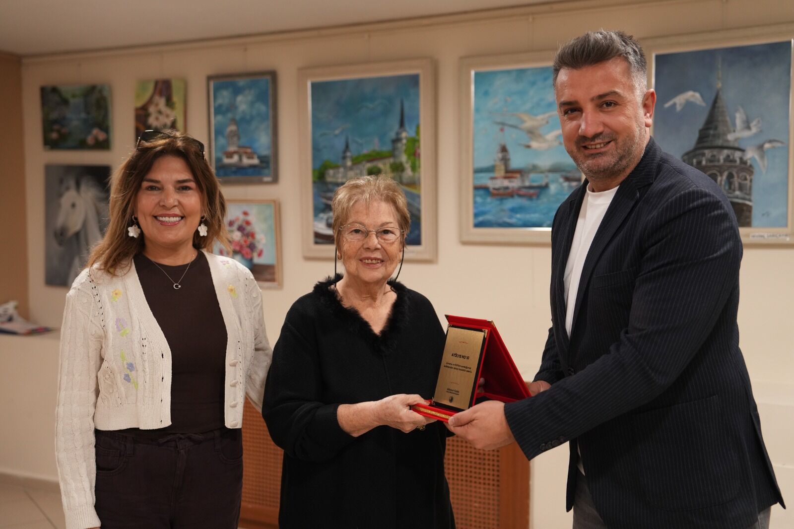 Kartal?Da ?Atolye No 10 Karma Yağlı Boya Resim Sergisi” Açıldı (1)