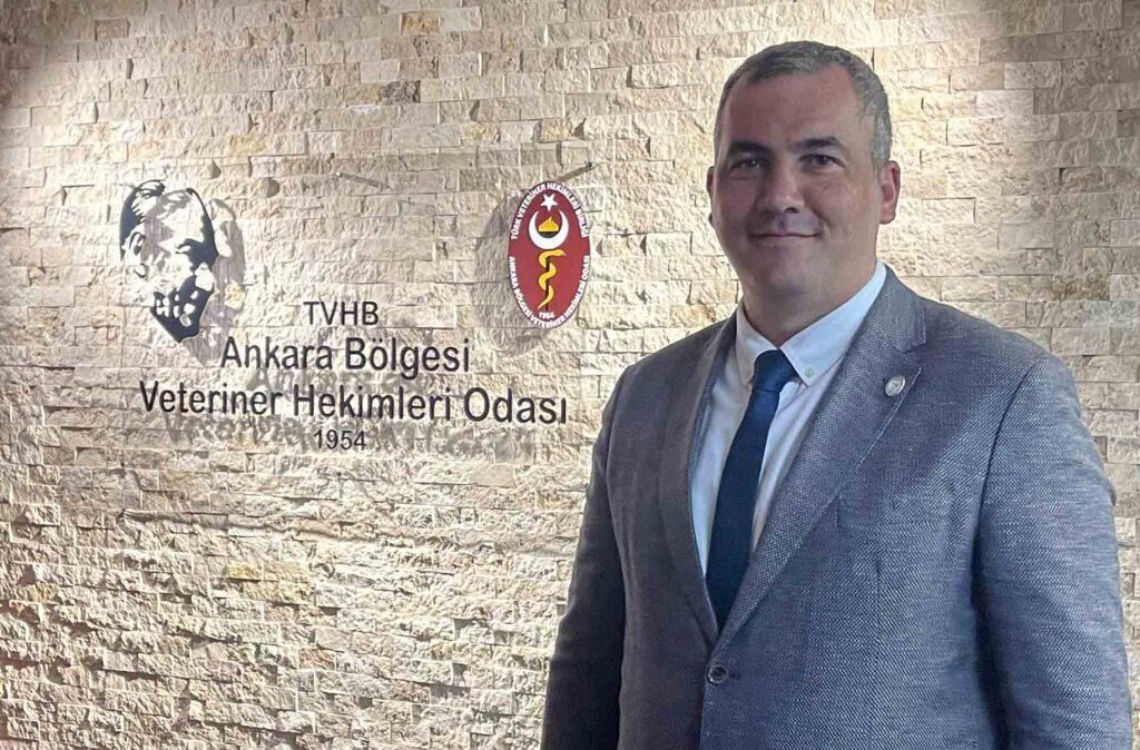 Ankara Veteriner Hekimleri Odası Başkanı Ahmet Baydın