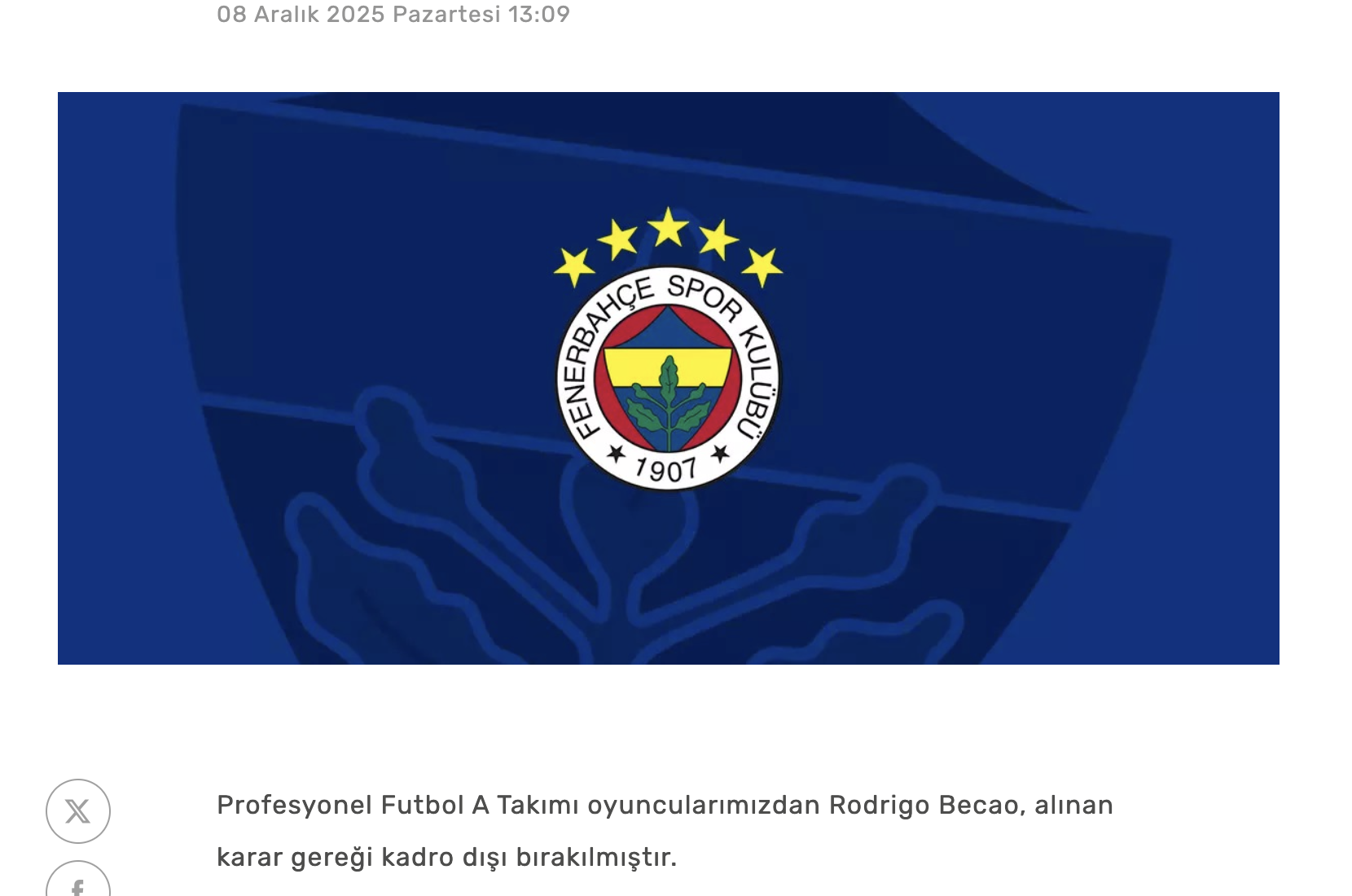 Fenerbahce Becao Acıklama