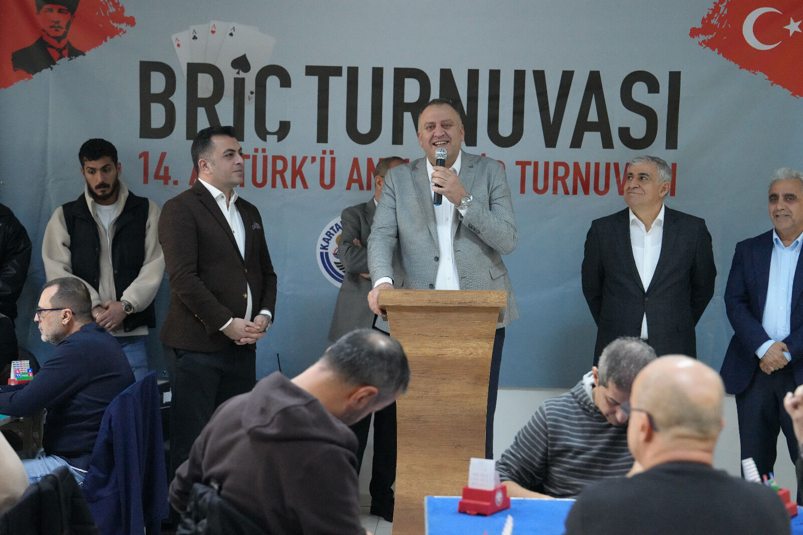 Kartal?Da Bric Heyecan? 14. Atatürk’ü Anma Briç Turnuvası Sporcuları Bir Araya Getirdi (8)