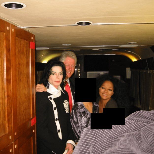 Michael Jackson Bill Clinton Jeffrey Epstein