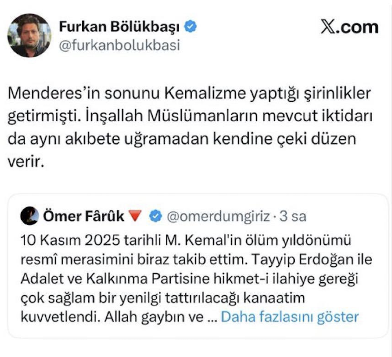 Furkan Bölükbaşı Paylaşım
