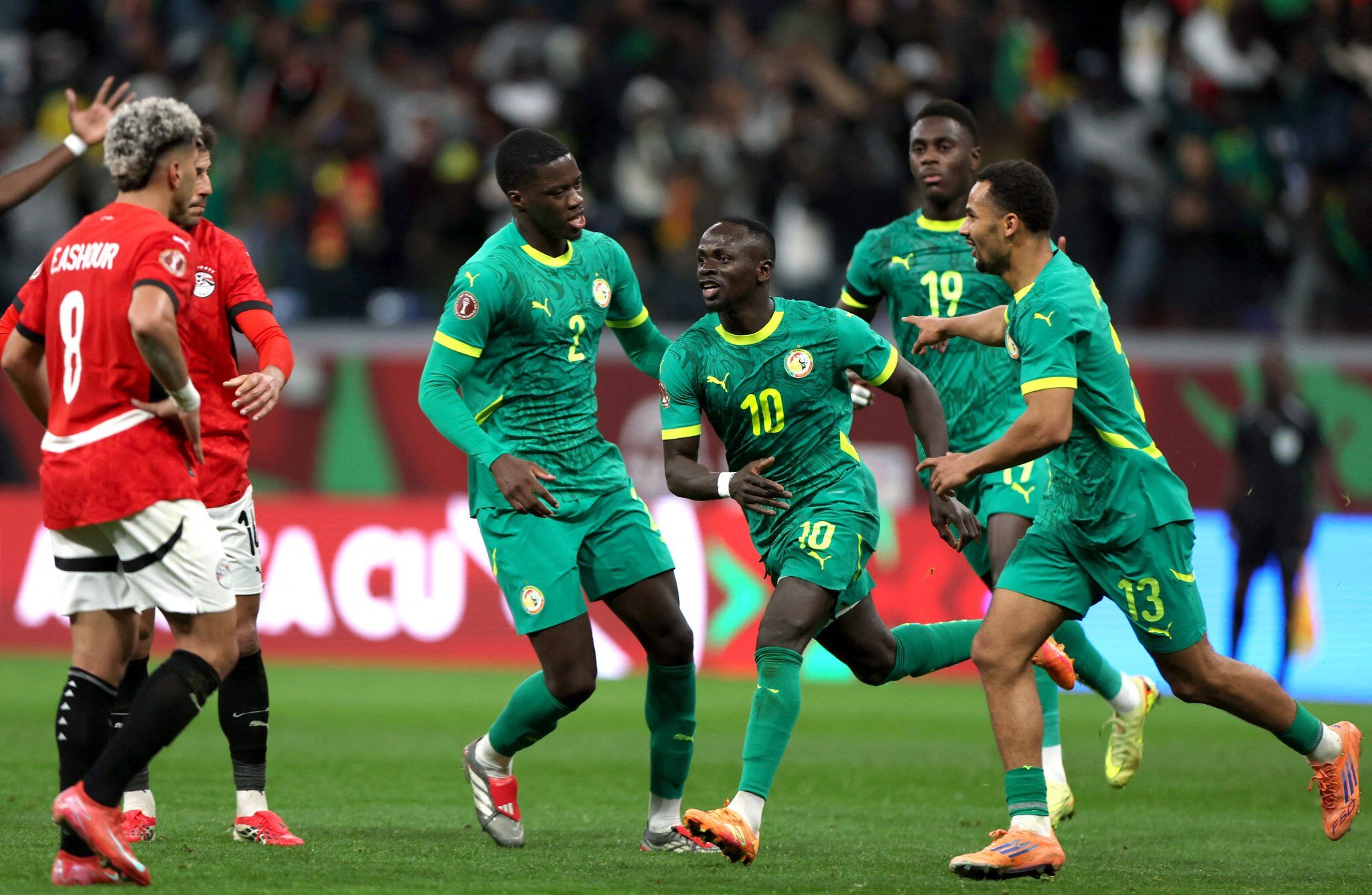 Afrika Uluslar Kupası’nda ilk finalist Senegal oldu