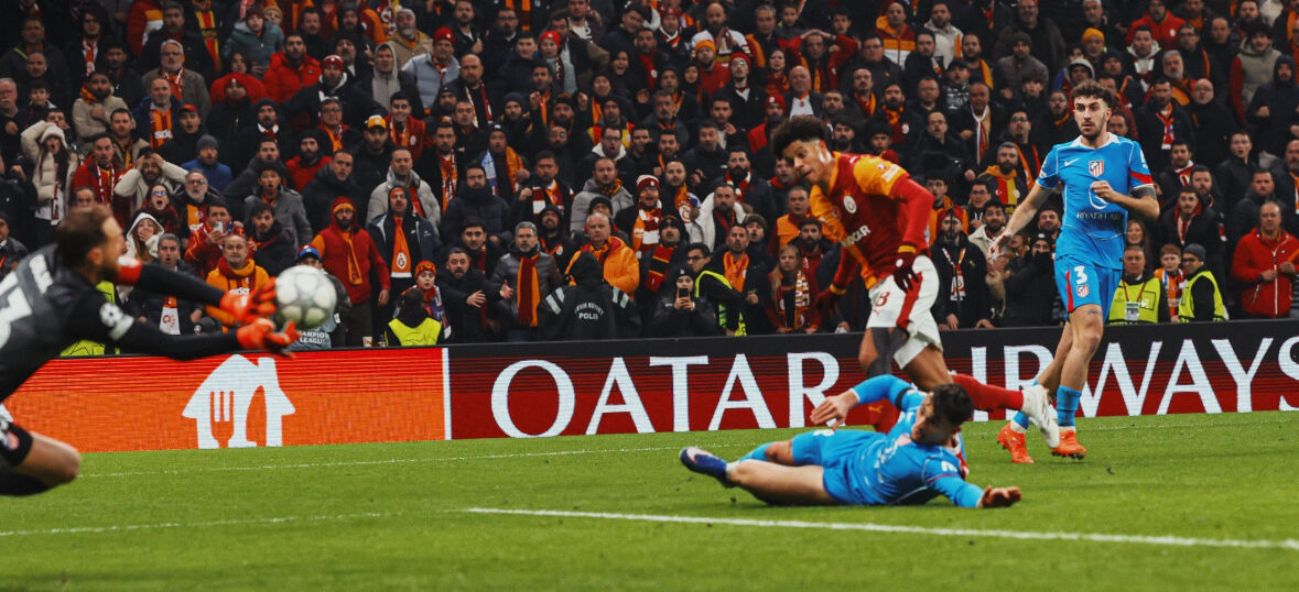 Şampiyonlar Ligi’nde Galatasaray, Atletico Madrid ile 1-1 berabere kaldı