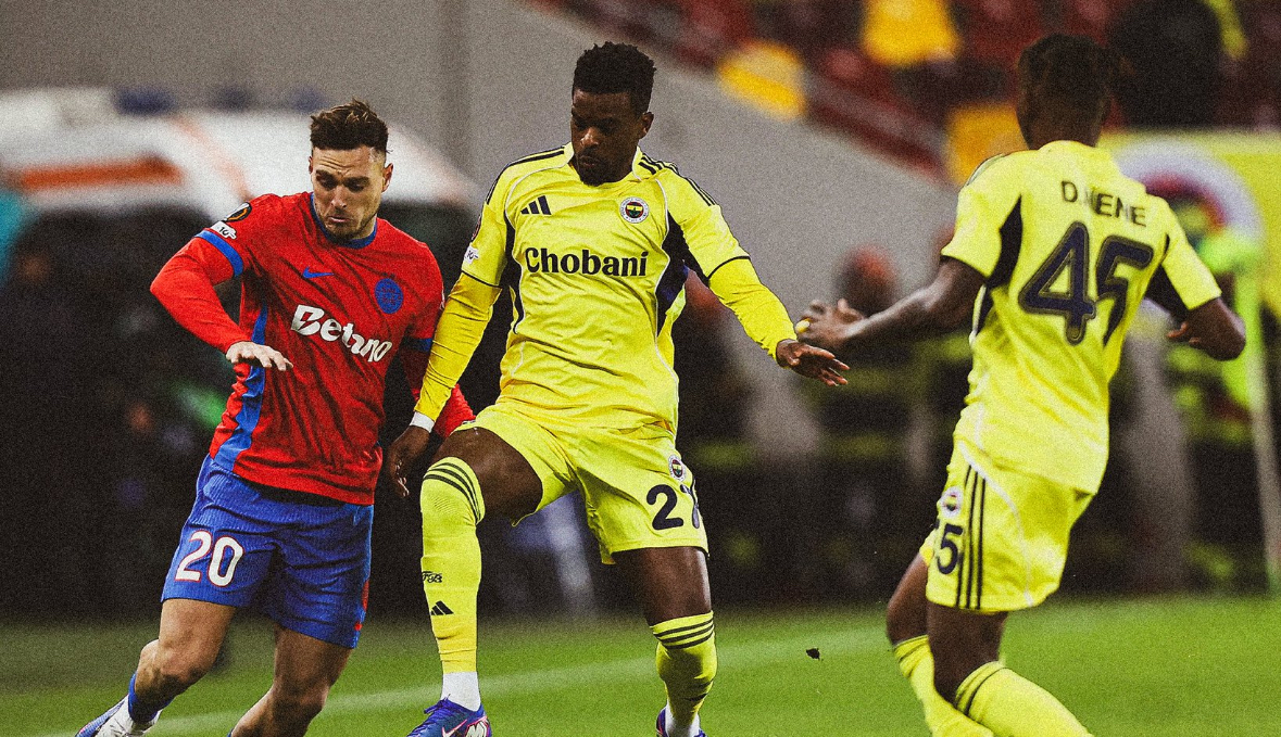 Fenerbahçe, deplasmanda FCSB ile 1-1 berabere kaldı-(copy)