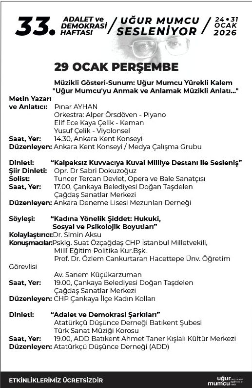 Mumcuanma 29 Ocak