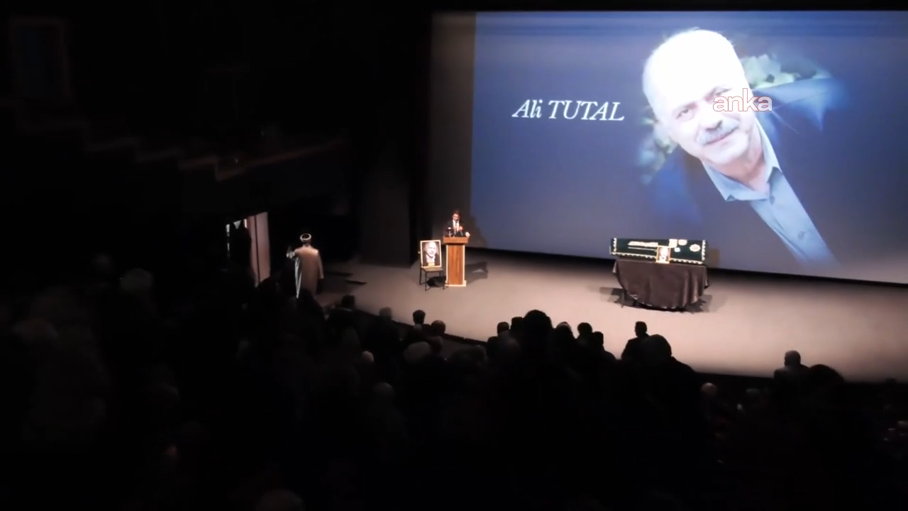 Oyuncu Ali Tutal'a Atlas Sineması’nda veda