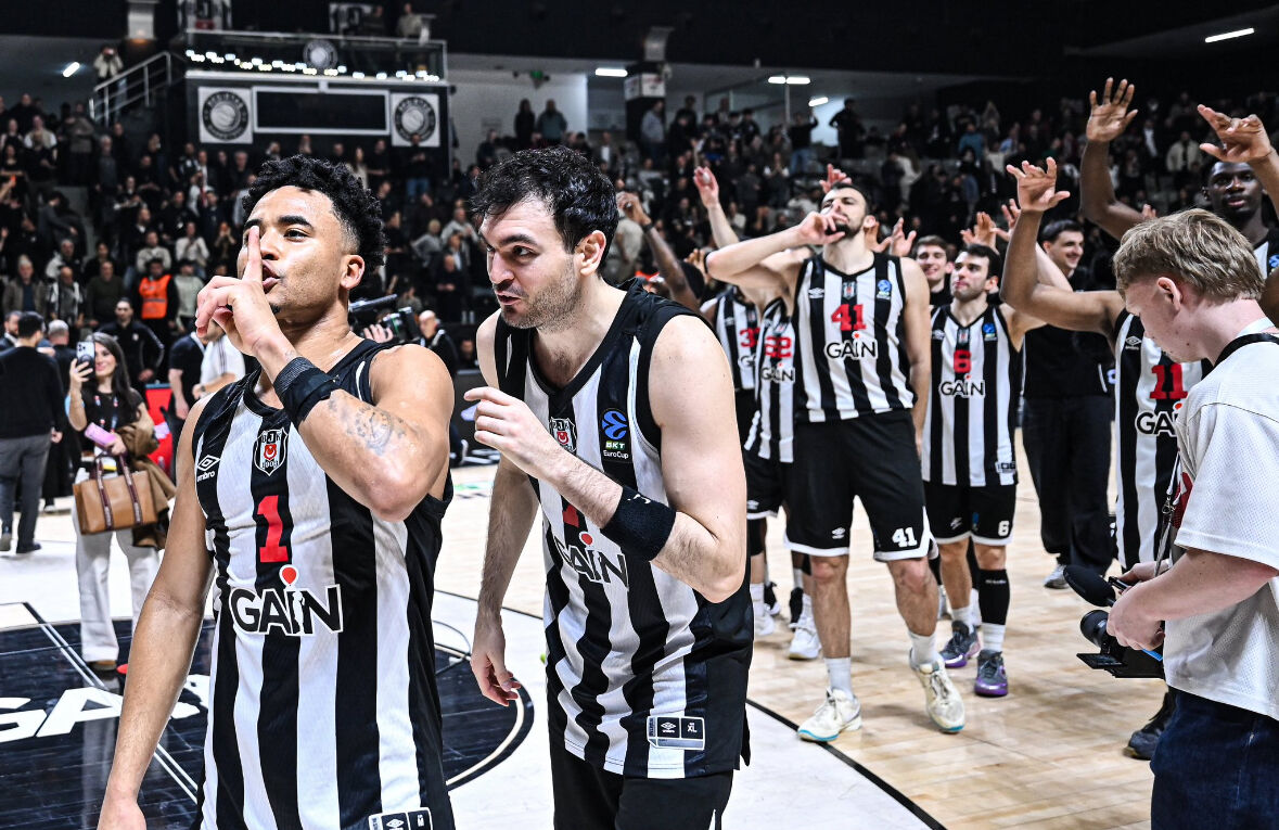 Beşiktaş GAİN, Türk Telekom’u 10 farkla yenerek çeyrek final biletini kaptı