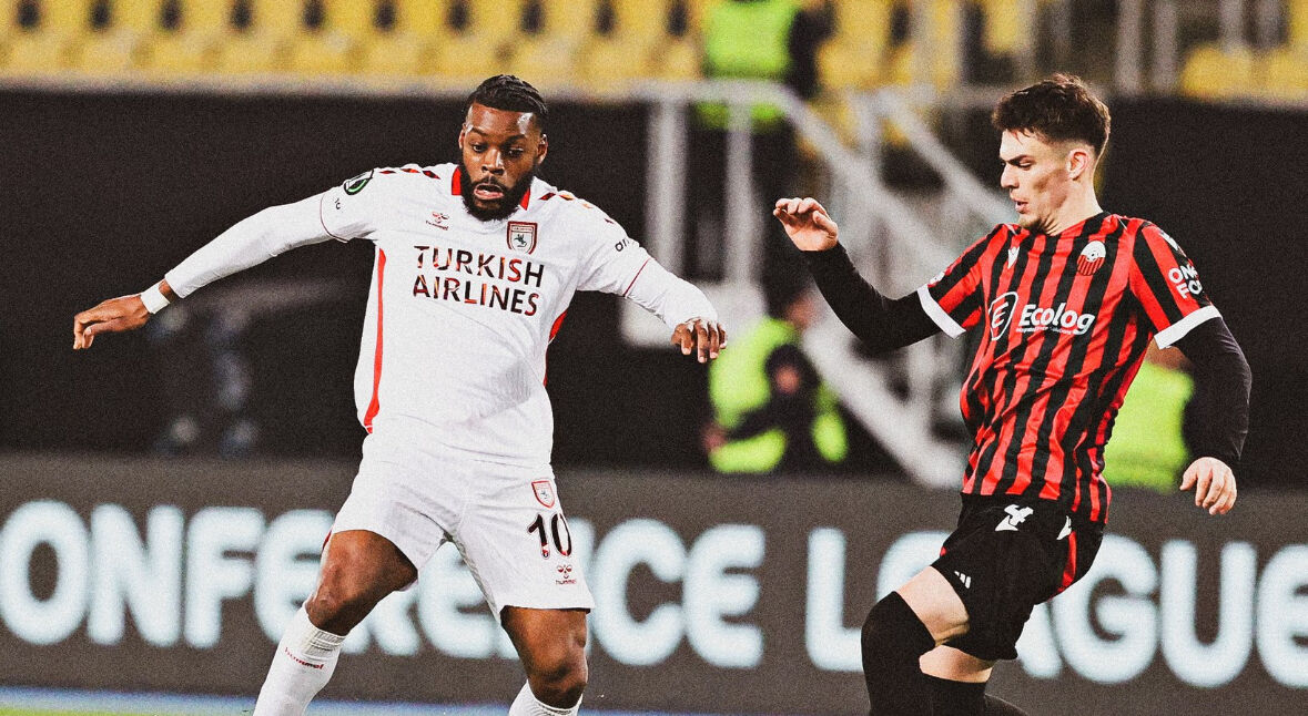 Samsunspor, deplasmanda Shkendija’yı 1-0 mağlup etti