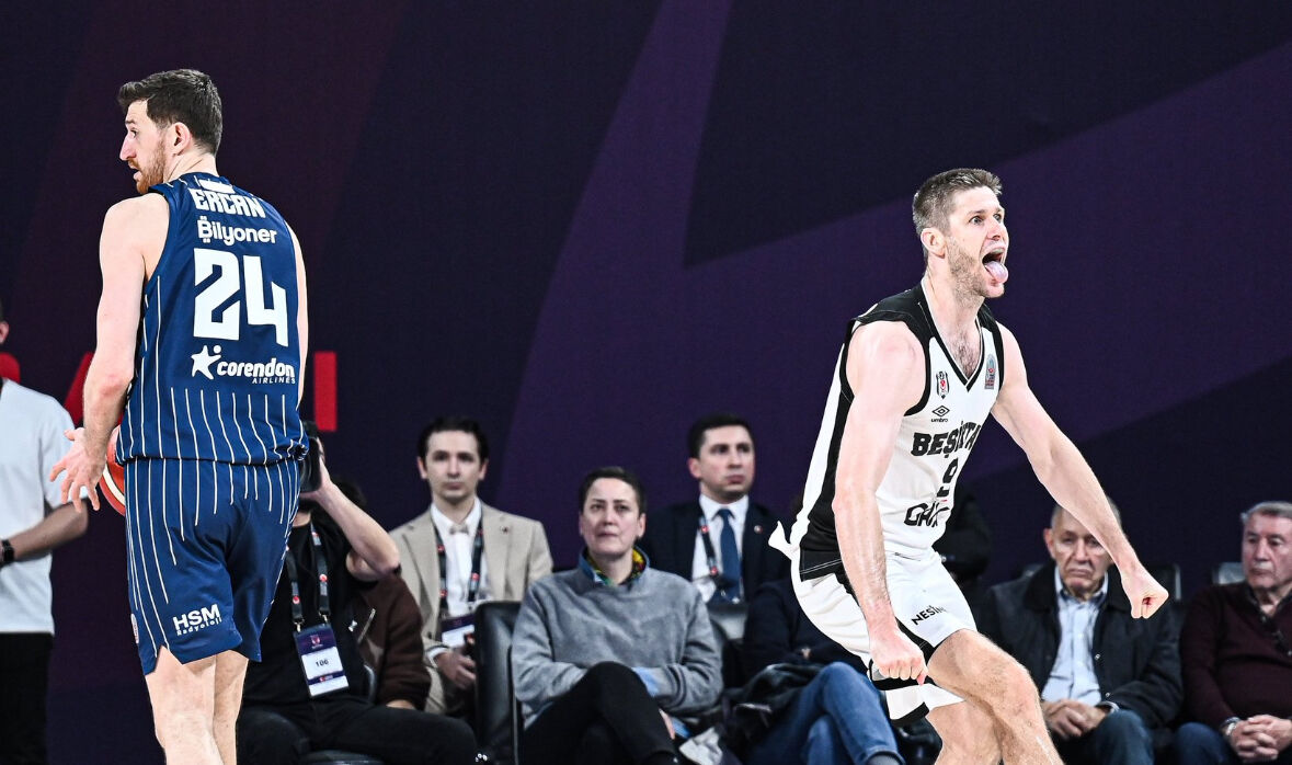 Beşiktaş GAİN, Türkiye Kupası’nda Anadolu Efes’i 91-82 yenerek finale yükseldi