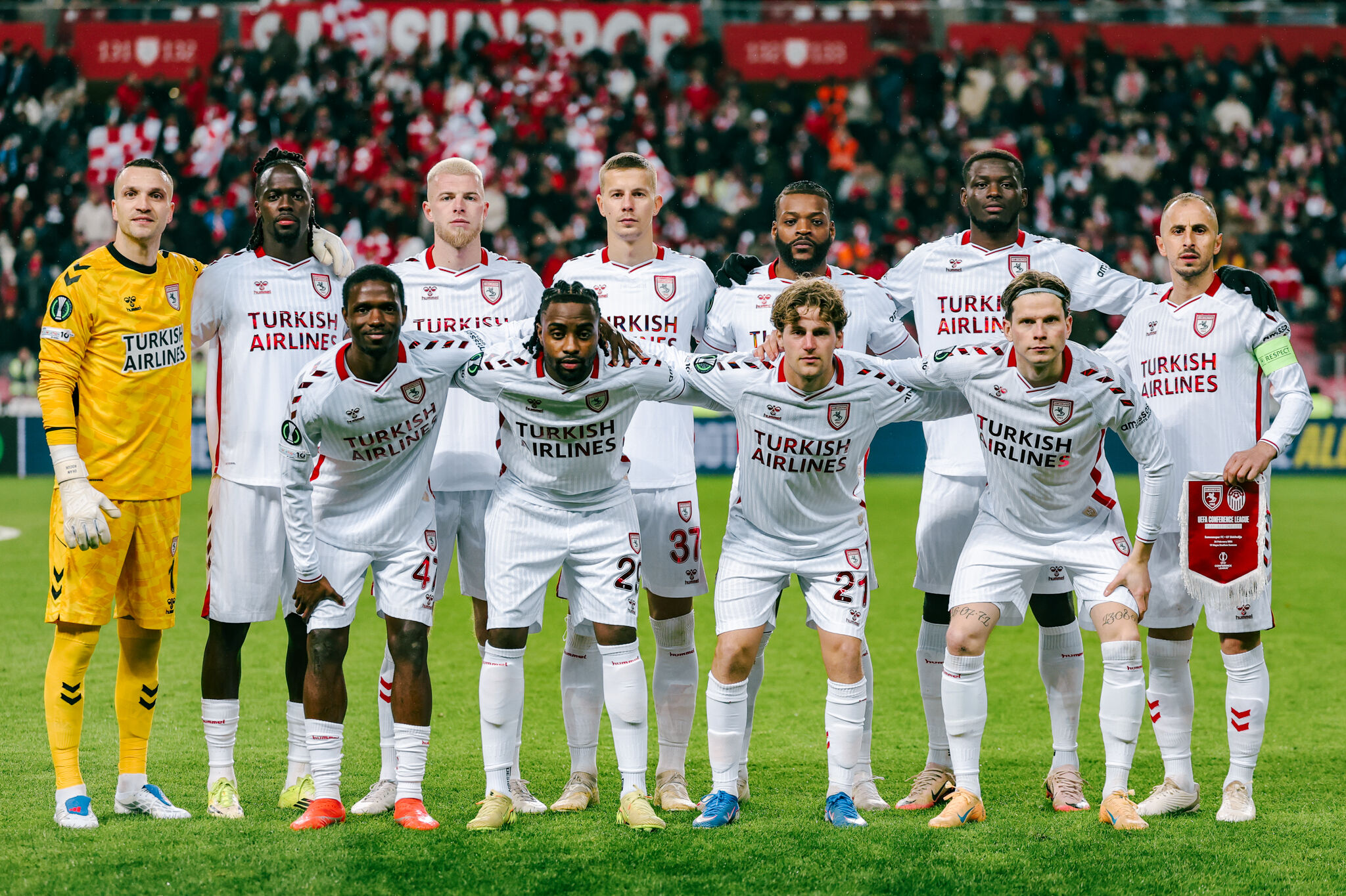 Samsunspor, UEFA Konferans Ligi’nde son 16 turuna yükseldi